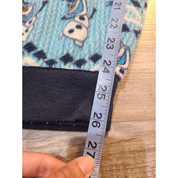 Disney xl 16-18 womens fleece olaf frozen jogger style pajama pants - Picture 7 of 7